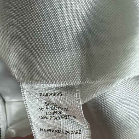 Pendleton Black & White Plaid Mini Pencil Skirt 100% Cotton - Picture 8 of 8